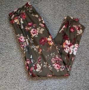 Multicolor Floral Pants